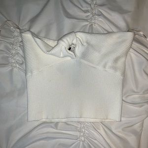 Forever 21 white crop top